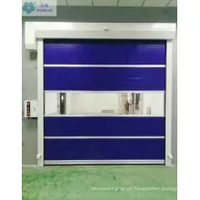 Puerta de obturador de la habitación limpia de alta velocidad PVC